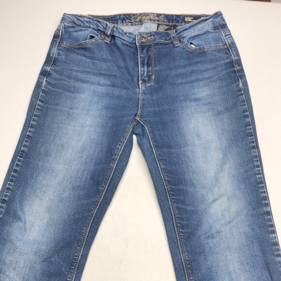 PREMIUM DAVID BITTON MISHA MID-RISE STRAIGHT LEG JEANS 30x30 - Picture 5 of 14